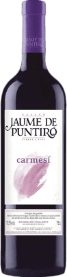 38,95 € Free Shipping | Red Wine Jaume de Puntiró JP D.O. Binissalem Spain Cabernet Sauvignon, Mantonegro 75 cl