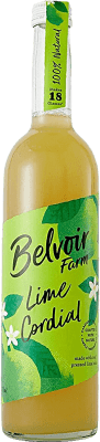 18,95 € Envío gratis | Jarabe para Cóctel Belvoir Lima Cordial Reino Unido Botella Medium 50 cl