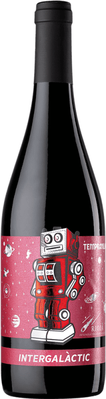 13,95 € Envio grátis | Vinho tinto Family Owned Intergalàctic D.O.Ca. Rioja La Rioja Espanha Tempranillo Garrafa 75 cl