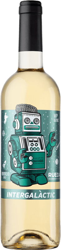 8,95 € 免费送货 | 白葡萄酒 Family Owned Intergalactic D.O. Rueda 西班牙 Verdejo — 维德霍 75 cl