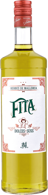 12,95 € Free Shipping | Herbal liqueur Fita Dulces Spain Bottle 1 L