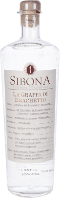 99,95 € Envio grátis | Grappa Sibona Itália Brachetto Garrafa Especial 1,5 L