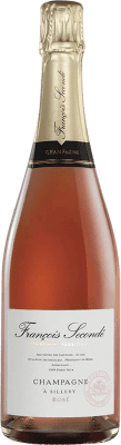 59,95 € Envío gratis | Espumoso Rosado Francois Secondé Brut Rosé — Rosado A.O.C. Champagne Champagne Francia Pinot Negro 75 cl