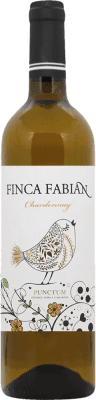 9,95 € 免费送货 | 白酒 Punctum Finca Fabián Blanco I.G.P. Vino de la Tierra de Castilla 西班牙 Chardonnay 瓶子 75 cl