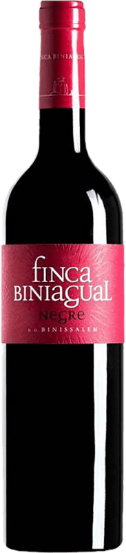 19,95 € Free Shipping | Red wine Biniagual Negre D.O. Binissalem Spain Syrah, Cabernet Sauvignon, Mantonegro Bottle 75 cl