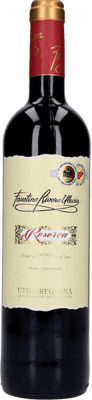 6,95 € Бесплатная доставка | Красное вино Faustino Rivero Ulecia Резерва D.O. Utiel-Requena Испания Tempranillo — Темпранильо, Bobal — Бобаль 75 cl
