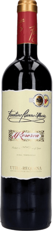 5,95 € 免费送货 | 红酒 Faustino Rivero Ulecia Tinto 预订 D.O. Utiel-Requena 西班牙 Tempranillo, Bobal 瓶子 75 cl