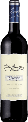 5,95 € Kostenloser Versand | Rotwein Faustino Rivero Ulecia Tinto Alterung D.O. Utiel-Requena Spanien Tempranillo, Bobal Flasche 75 cl