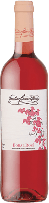 5,95 € Free Shipping | Rosé Wine Faustino Rivero I.G.P. Vino de la Tierra de Castilla Spain Bobal 75 cl