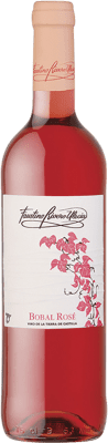 4,95 € Бесплатная доставка | Розовое вино Faustino Rivero Rosado I.G.P. Vino de la Tierra de Castilla Испания Bobal бутылка 75 cl