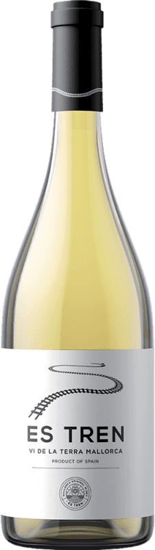 9,95 € 送料無料 | 白ワイン Family Owned Es Tren I.G.P. Vi de la Terra de Mallorca マヨルカ島 スペイン Malvasia — マルヴァジア, Sauvignon — ソーヴィニヨン, Premsal — プレムサル ボトル 75 cl