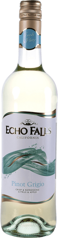9,95 € Spedizione Gratuita | Vino bianco Echo Falls Blanco I.G. California California stati Uniti Pinot Grigio Bottiglia 75 cl
