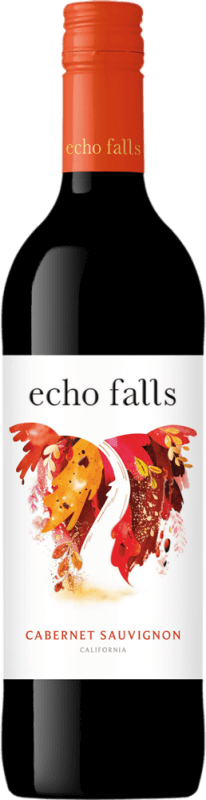 8,95 € 免费送货 | 红酒 Echo Falls Tinto I.G. California 加州 美国 Cabernet Sauvignon 瓶子 75 cl