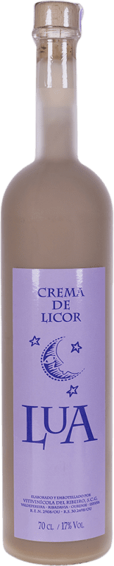 18,95 € Envío gratis | Crema de Licor Lúa Orujo España Botella 70 cl