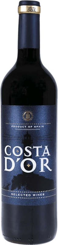 4,95 € Free Shipping | Red wine Family Owned Costa D'Or Tinto I.G.P. Vino de la Tierra de Castilla Spain Bottle 75 cl