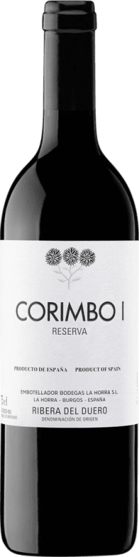 58,95 € Free Shipping | Red wine Bodegas Roda Corimbo I Reserve D.O. Ribera del Duero Spain Tempranillo Bottle 75 cl