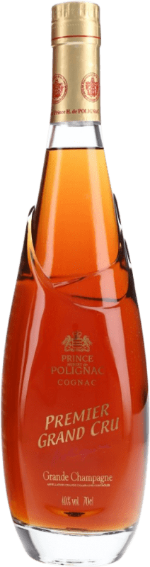 41,95 € 免费送货 | 科涅克白兰地 Prince Hubert Polignac. Grand Cru 法国 瓶子 70 cl