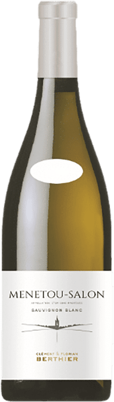 28,95 € Envio grátis | Vinho branco Clément et Florian Berthier A.O.C. Menetou-Salon França Sauvignon Branca Garrafa 75 cl