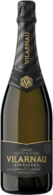 17,95 € Envío gratis | Espumoso Blanco Vilarnau Brut Nature Vintage D.O. Cava España Macabeo, Chardonnay, Parellada 75 cl