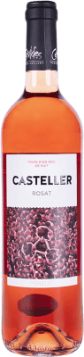 6,95 € Envio grátis | Vinho rosé Covides Casteller Rosat D.O. Penedès Espanha Tempranillo Garrafa 75 cl