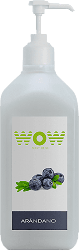 37,95 € 免费送货 | 鸡尾酒糖浆 WOW Base Master Fruit 西班牙 特殊瓶 2 L Arándano — 蓝莓