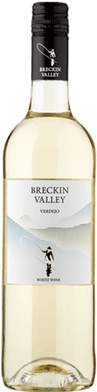 6,95 € Spedizione Gratuita | Vino Bianco Faustino Rivero Breckin Valley I.G.P. Vino de la Tierra de Castilla Spagna Verdejo Bottiglia 75 cl