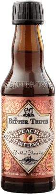 29,95 € Envio grátis | Schnapp Bitter Truth Peach Alemanha Garrafa Pequena 20 cl