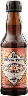 28,95 € Envío gratis | Schnapps Bitter Truth Alemania Botellín 20 cl Peach — Melocotón