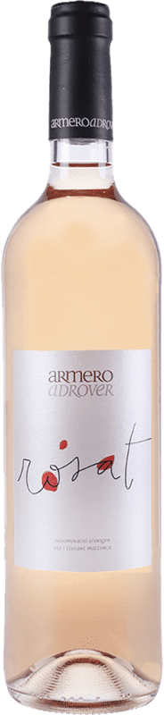 13,95 € Free Shipping | Rosé wine Armero Adrover Rosado D.O. Pla i Llevant Spain Merlot, Syrah Bottle 75 cl