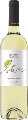 17,95 € Бесплатная доставка | Белое вино Armero Adrover Blanco D.O. Pla i Llevant Испания Chardonnay, Premsal, Giró Ros бутылка 75 cl