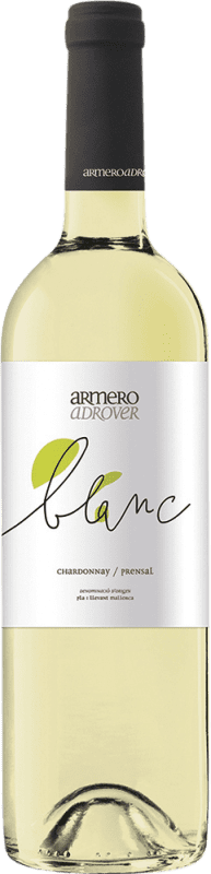 17,95 € Free Shipping | White wine Armero Adrover Blanco D.O. Pla i Llevant Spain Chardonnay, Premsal, Giró Ros Bottle 75 cl