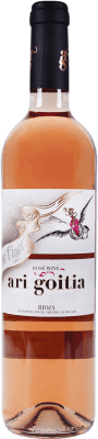 6,95 € Envio grátis | Vinho Rosé Family Owned Ari Goitia D.O.Ca. Rioja La Rioja Espanha Garnacha — Grenache 75 cl