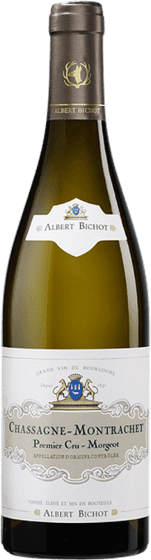 178,95 € Spedizione Gratuita | Vino bianco Albert Bichot Morgeot Premier Cru Blanco A.O.C. Chassagne-Montrachet Borgogna Francia Chardonnay Bottiglia 75 cl