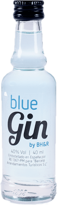3,95 € 免费送货 | 金酒 Antonio Nadal Blue Gin Barceló 西班牙 微型瓶 4 cl