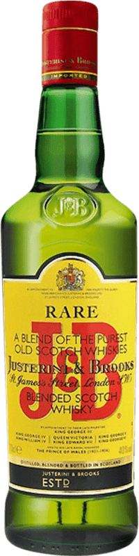 18,95 € Envoi gratuit | Whisky Blend J&B Ecosse Royaume-Uni 70 cl Capsule à Vis