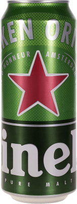 36,95 € Kostenloser Versand | 24 Einheiten Box Bier Heineken Niederlande Alu-Dose 50 cl