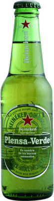 31,95 € Envío gratis | Caja de 24 unidades Cerveza Heineken Países Bajos Botellín 25 cl