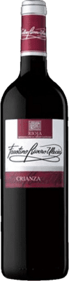 64,95 € Envoi gratuit | Boîte de 24 unités Vin Rouge Faustino Rivero I.G.P. Vino de la Tierra de Castilla Espagne Tempranillo Demi-Bouteille 37 cl