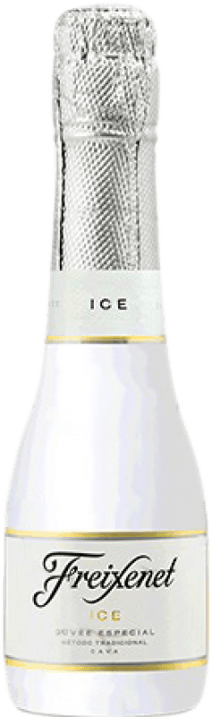 136,95 € Envoi gratuit | Boîte de 24 unités Blanc mousseux Freixenet Ice D.O. Cava Espagne Macabeo, Xarel·lo, Parellada Petite Bouteille 20 cl