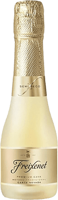 102,95 € Free Shipping | 24 units box White sparkling Freixenet Carta Nevada Brut D.O. Cava Spain Macabeo, Xarel·lo, Parellada Small Bottle 20 cl