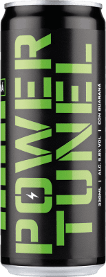 72,95 € Free Shipping | 24 units box Soft Drinks Antonio Nadal Túnel Power Spain Can 33 cl