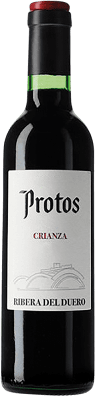 177,95 € Envoi gratuit | Boîte de 12 unités Vin rouge Protos Crianza D.O. Ribera del Duero Espagne Tempranillo Demi- Bouteille 37 cl