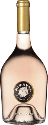 227,95 € 免费送货 | 盒装12个 玫瑰酒 Château Miraval Rosé A.O.C. Côtes de Provence 普罗旺斯 法国 Syrah, Grenache Tintorera, Cinsault, Rolle 半瓶 37 cl