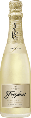 93,95 € Envío gratis | Caja de 12 unidades Espumoso blanco Freixenet Carta Nevada Semi-Seco Semi-Dulce D.O. Cava España Macabeo, Xarel·lo, Parellada Media Botella 37 cl