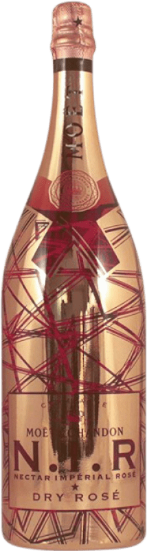 1 968,95 € Free Shipping | Rosé Sparkling Wine Moët & Chandon N.I.R. Nectar Impérial Rosé A.O.C. Champagne Champagne France Pinot Noir, Chardonnay, Pinot Meunier Imperial-Mathusalem Bottle 6 L