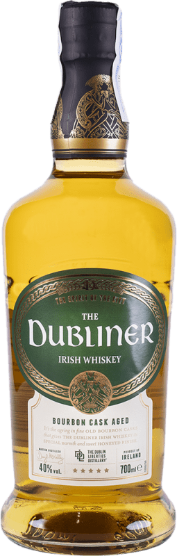 21,95 € Бесплатная доставка | Виски смешанные The Dubliner Ирландия 3 Лет бутылка 70 cl
