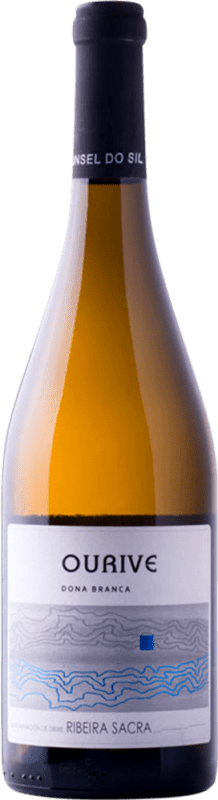 46,95 € 免费送货 | 白葡萄酒 Ronsel do Sil Ourive D.O. Ribeira Sacra 西班牙 Doña Blanca 75 cl