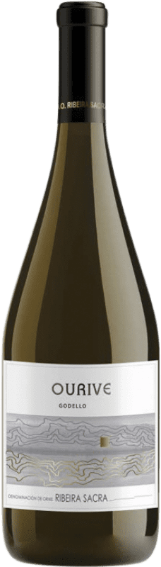 32,95 € 免费送货 | 白酒 Ronsel do Sil Ourive D.O. Ribeira Sacra 西班牙 Godello 瓶子 75 cl