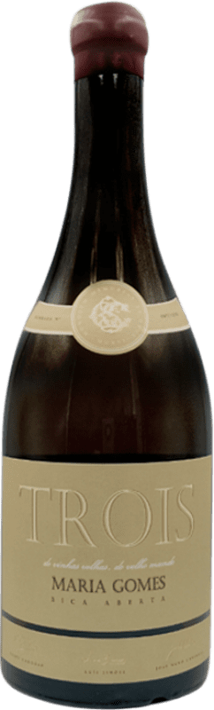 64,95 € Envoi gratuit | Vin blanc Trois Maria Gomes D.O.C. Setúbal Portugal Fernăo Pires Bouteille 75 cl