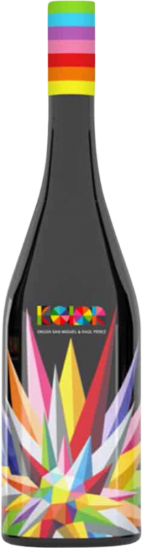 49,95 € Envio grátis | Vinho branco Raúl Pérez Kolor D.O. Bierzo Espanha Godello Garrafa 75 cl